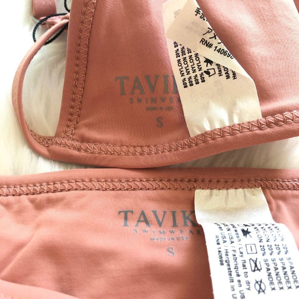 New with Tags Tavik + Blush Pink Bikini - Size S - Picture 4 of 5
